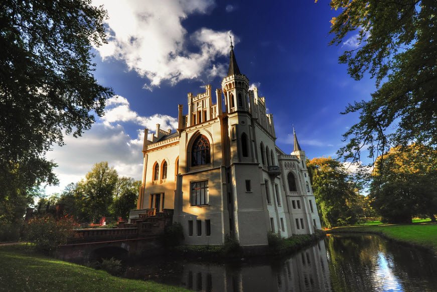 Castle Evenburg Center for Horticulture, Leer, Germany, Germany